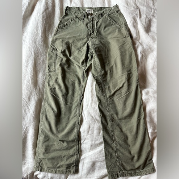 Carhartt Other - Carhartt Olive Green Cargo Work Pants